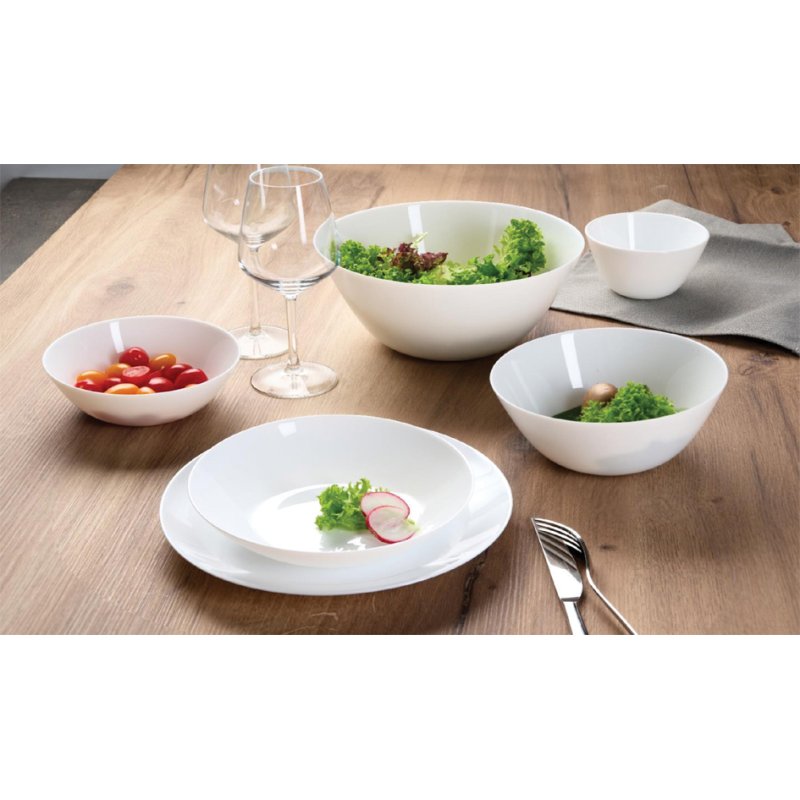 Ritzenhoff & Breker assiette de dîner FRESH, verre, 25 cm, 12 pièces